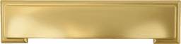 3" Dover Cup Pull, Brushed Golden Brass (5/Box) Alt 1 - Image