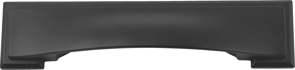 3" Dover Cup Pull, Matte Black (5/Box) Main - Image