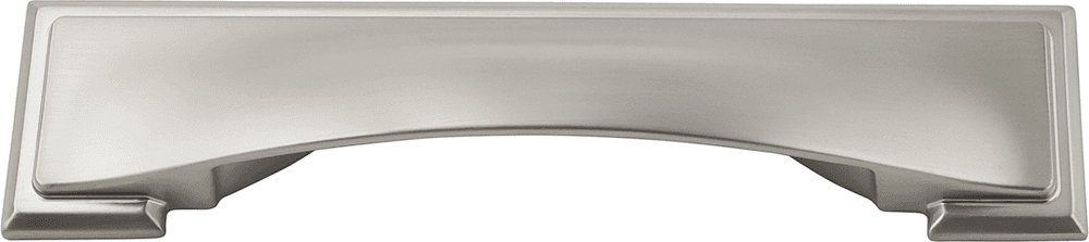 3" Dover Cup Pull, Satin Nickel Main - Image