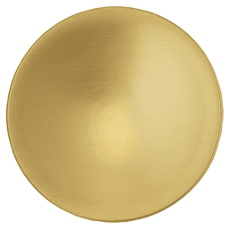 1-1/4" Maven Cabinet Knob, Brushed Golden Brass Alt 2 - Image