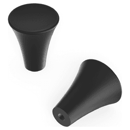 15/16" Maven Cabinet Knob, Matte Black Main - Image