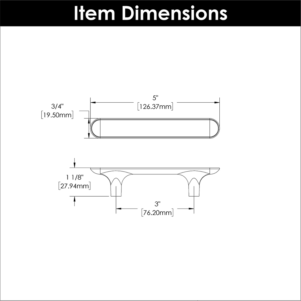 3" Maven Handle Pull, Brushed Golden Brass Alt 6 - Image