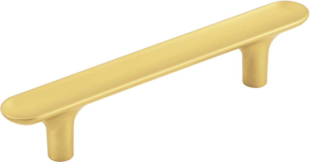 3-3/4" Maven Handle Pull, Brushed Golden Brass Alt 2 - Image