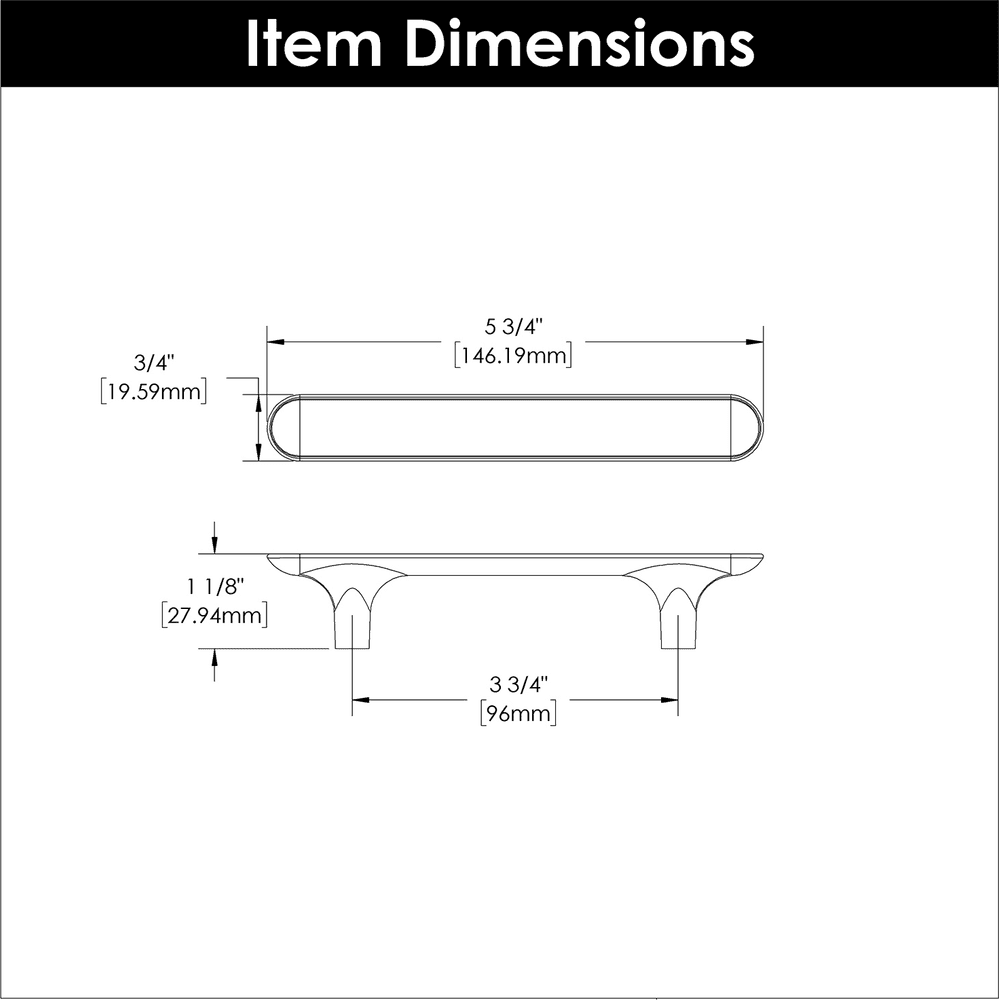 3-3/4" Maven Handle Pull, Brushed Golden Brass Alt 6 - Image