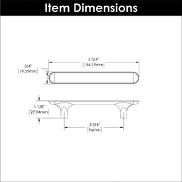 3-3/4" Maven Handle Pull, Brushed Golden Brass Alt 6 - Image