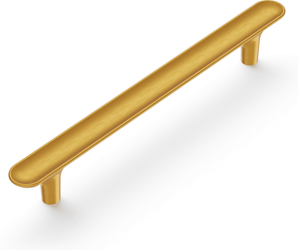6-5/16" Maven Handle Pull, Brushed Golden Brass Alt 1 - Image