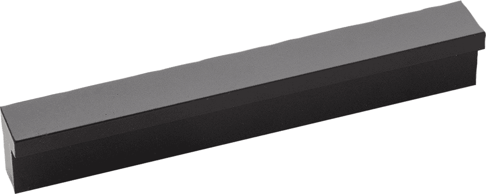 3" Streamline Rectangular Pull, Flat Onyx (10/Box) Main - Image