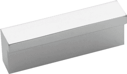 1-1/4" Streamline Rectangular Pull, Glossy Nickel (10/Box) Main - Image