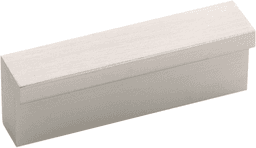 1-1/4" Streamline Rectangular Pull, Toasted Nickel (10/Box) Main - Image