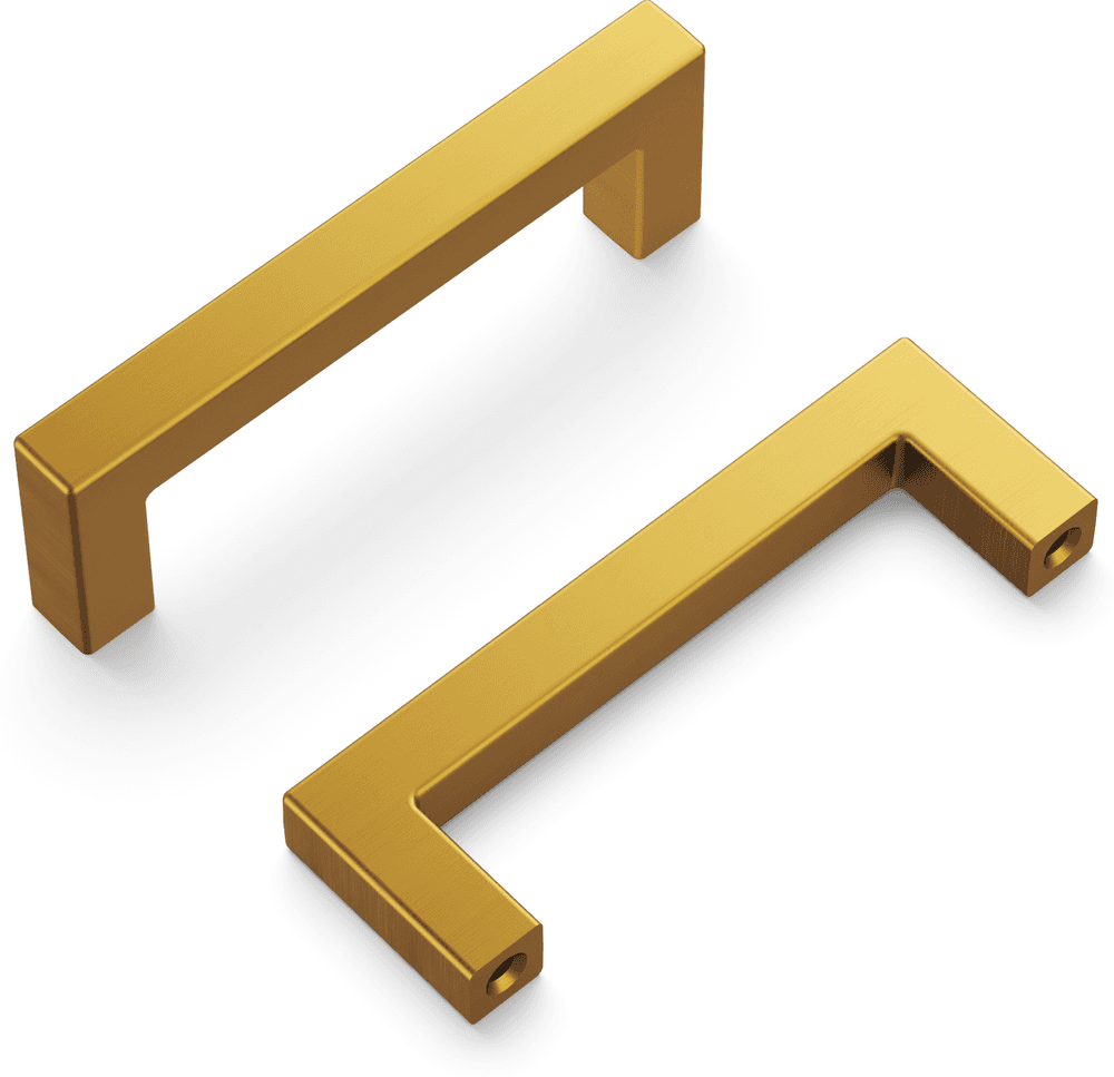3" Skylight Handle Pull, Brushed Golden Brass (10/Box) Main - Image