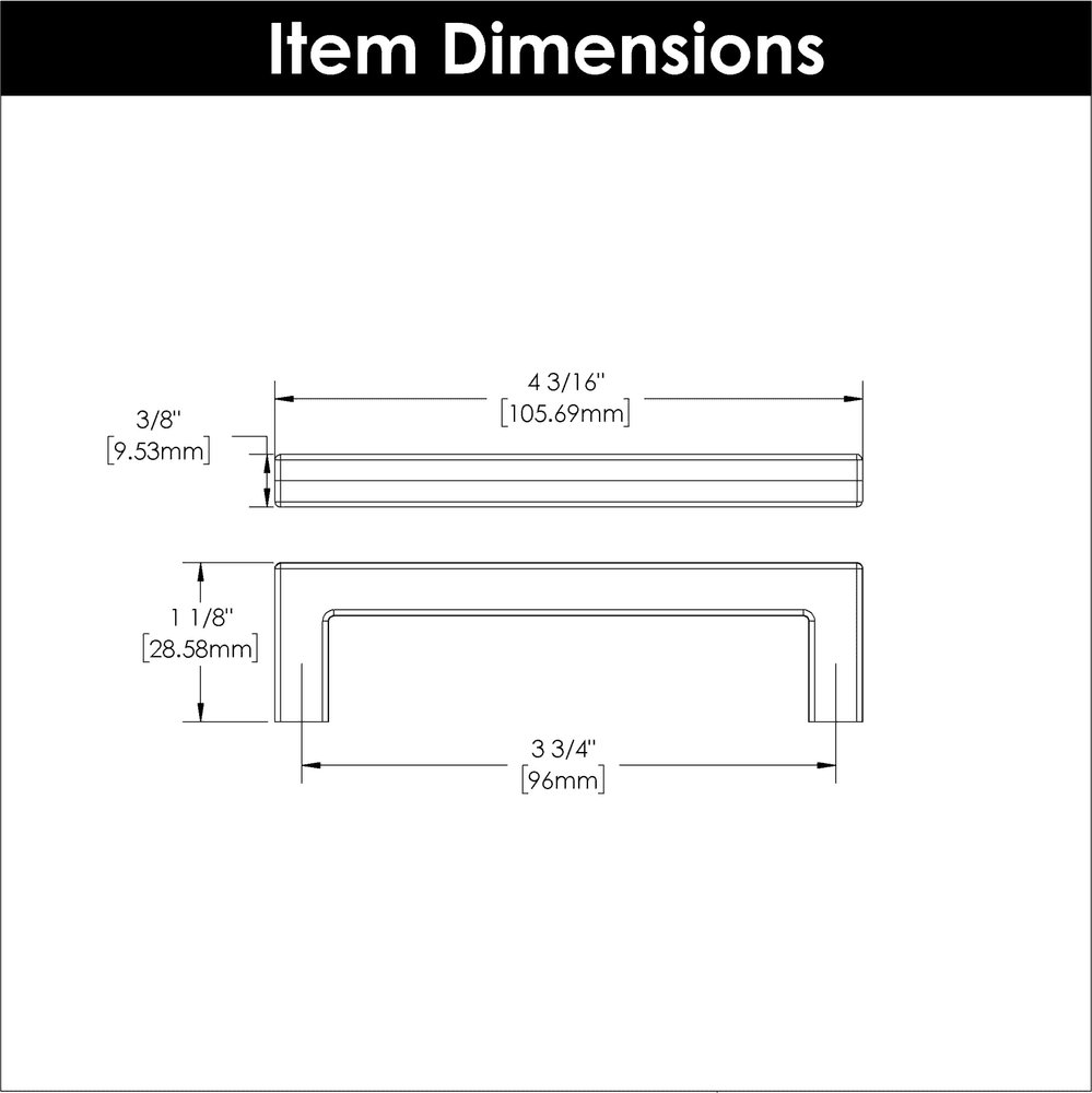 3-3/4" Skylight Handle Pull, Brushed Golden Brass Alt 6 - Image