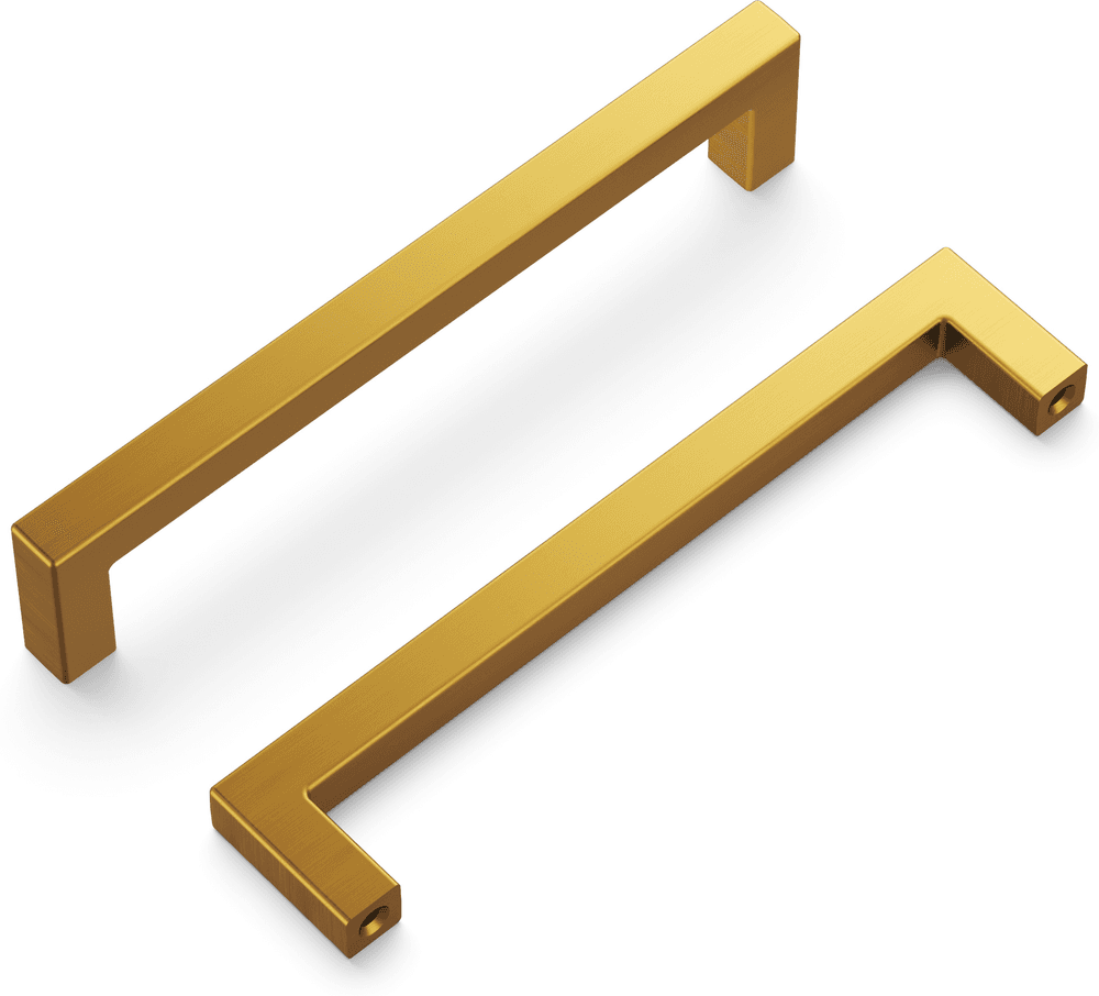 5-1/16" Skylight Handle Pull, Brushed Golden Brass (10/Box) Main - Image