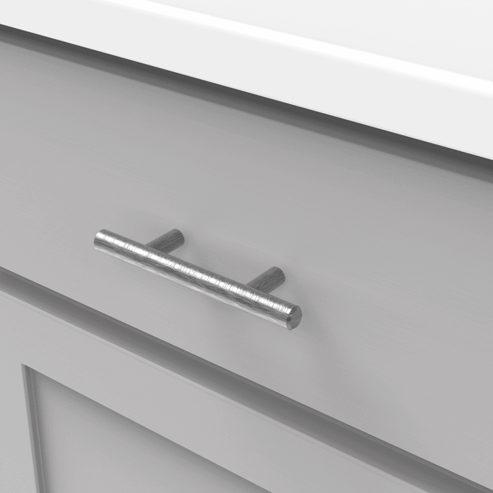 2-1/2" Bar pulls Cabinet Pull, Brushed Black Nickel (10/Box) Alt 3 - Image