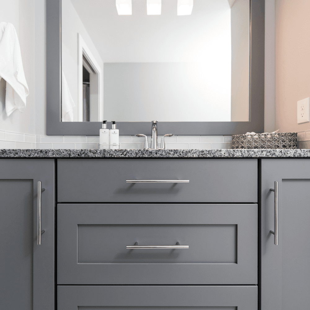 3" Bar pulls Cabinet Pull, Brushed Black Nickel (10/Box) Alt 4 - Image