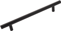 6-5/16" Bar pulls Cabinet Pull, Matte Black Main - Image