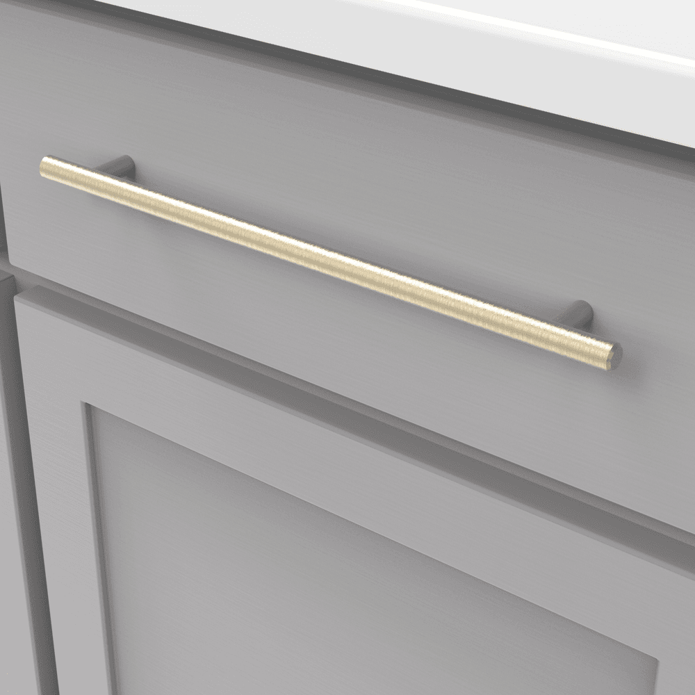 10-1/16" Bar pulls Cabinet Pull, Champagne Bronze Alt 1 - Image