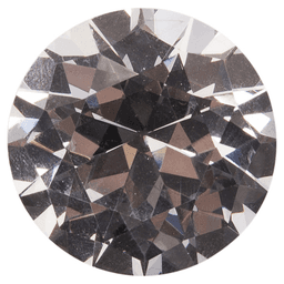 1-1/4" x 3/4" Crystal Palace Cabinet Knob, Glass/Chrome (10/Box) Alt 2 - Image