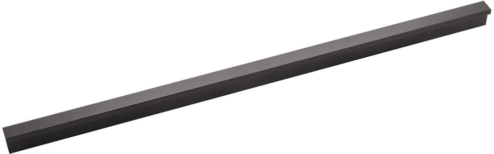 12" Streamline Rectangular Pull, Flat Onyx (5/Box) Main - Image