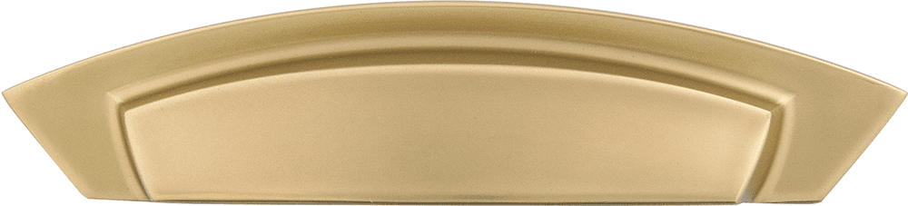 3" Velocity Cup Pull, Flat Ultra Brass (5/Box) Alt 1 - Image