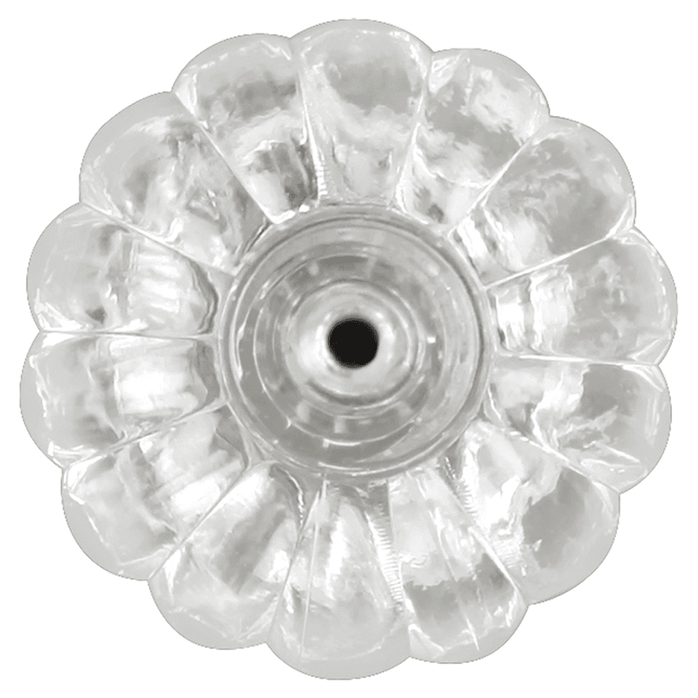 1-1/8" Crystal Palace Cabinet Knob, Crysacrylic/Polished Nickel (10/Box) Alt 2 - Image