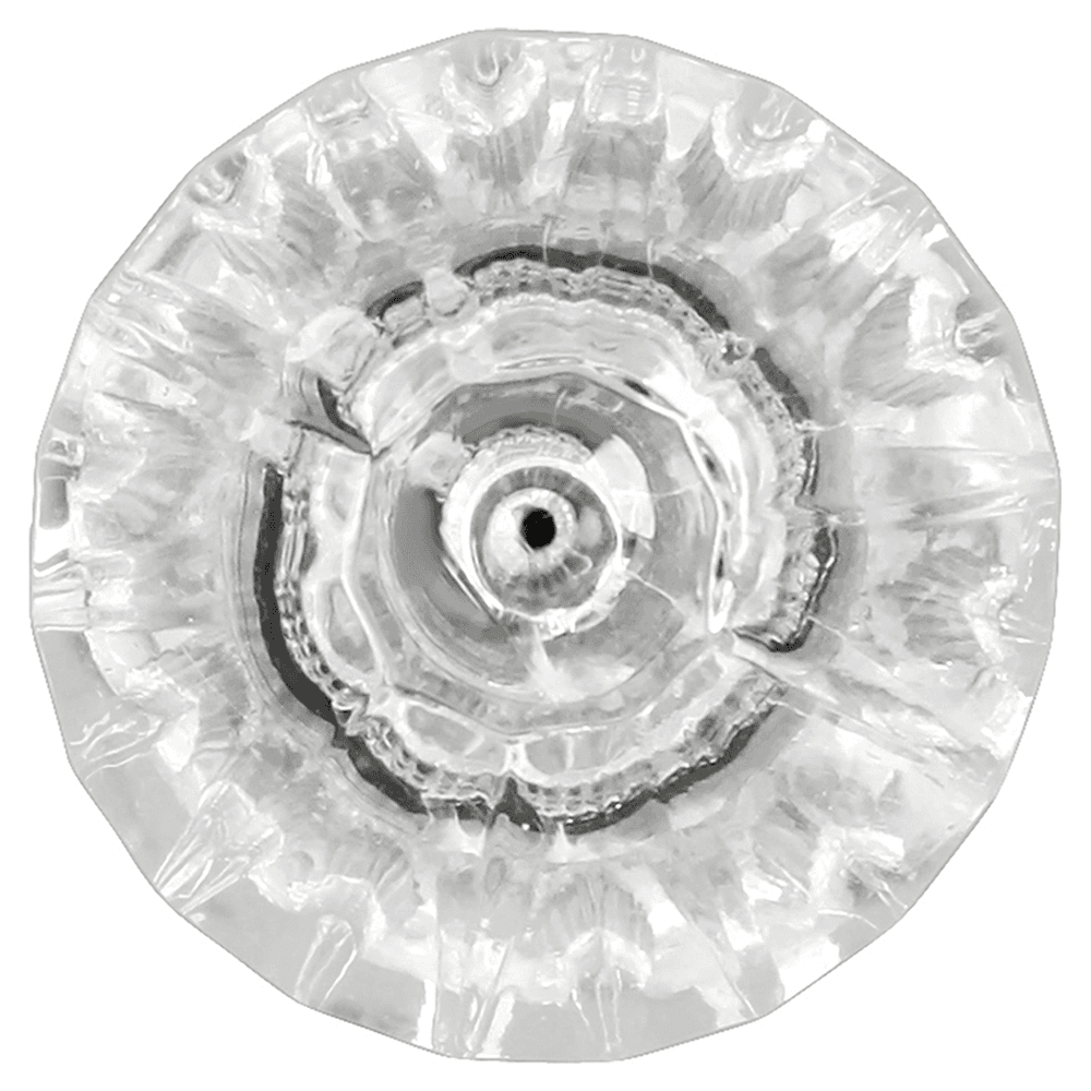 1-1/4" Crystal Palace Cabinet Knob, Crysacrylic/Polished Nickel (10/Box) Alt 3 - Image