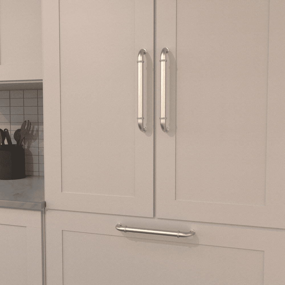 12" Cottage Appliance Pull, Satin Nickel (5/Box) Alt 2 - Image