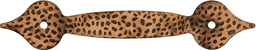 3-1/4" x 5" x 1" Southwest Lodge Arch Pull, Antique Copper Alt 1 - Image