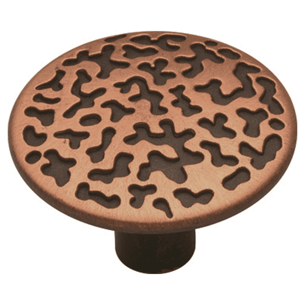 1-1/16" Southwest Lodge Cabinet Knob, Antique Copper Main - Image