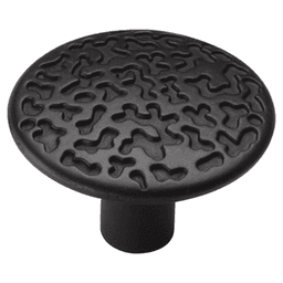 1-1/16" Southwest Lodge Cabinet Knob, Colonial Black Main - Image
