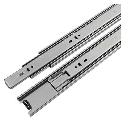 Drawer Slide Full Extension, Side-Mount, Cadmium , 12" Main - Image