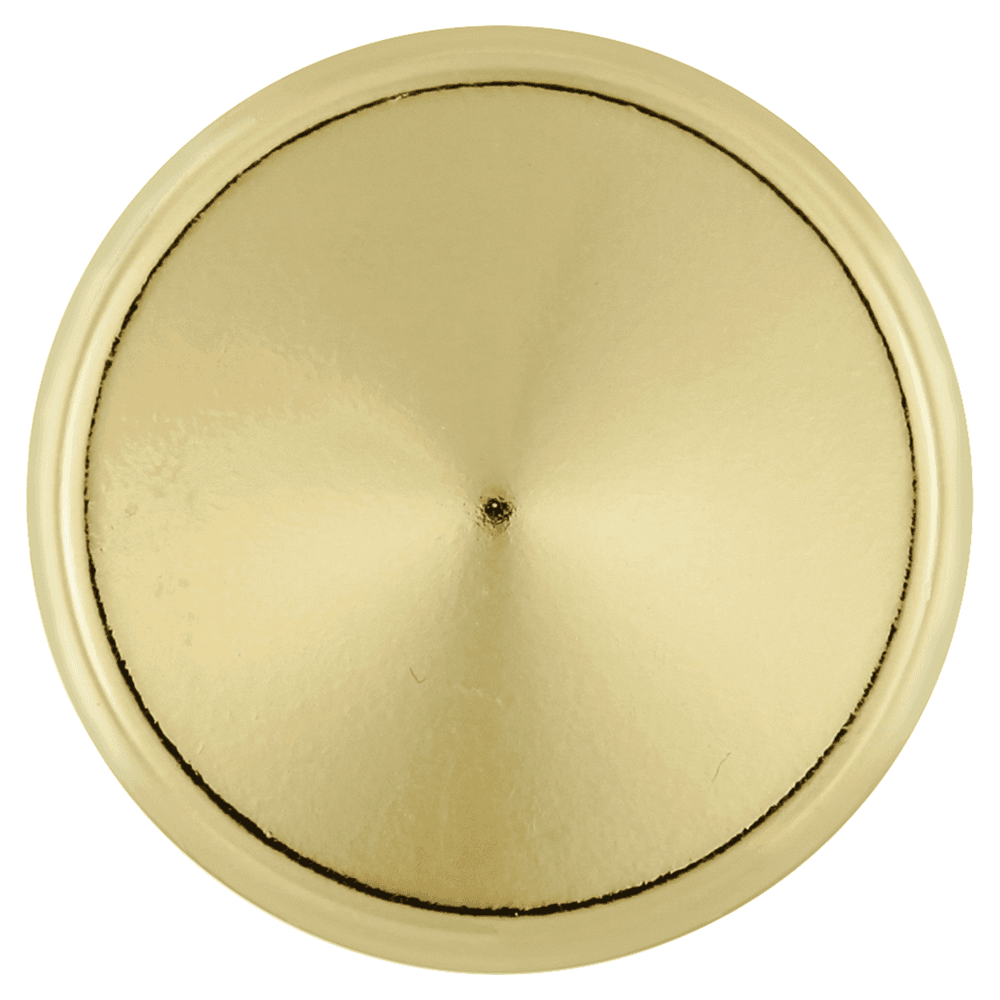 1-1/2" Metropolis Cabinet Knob, Polished Brass Alt 1 - Image