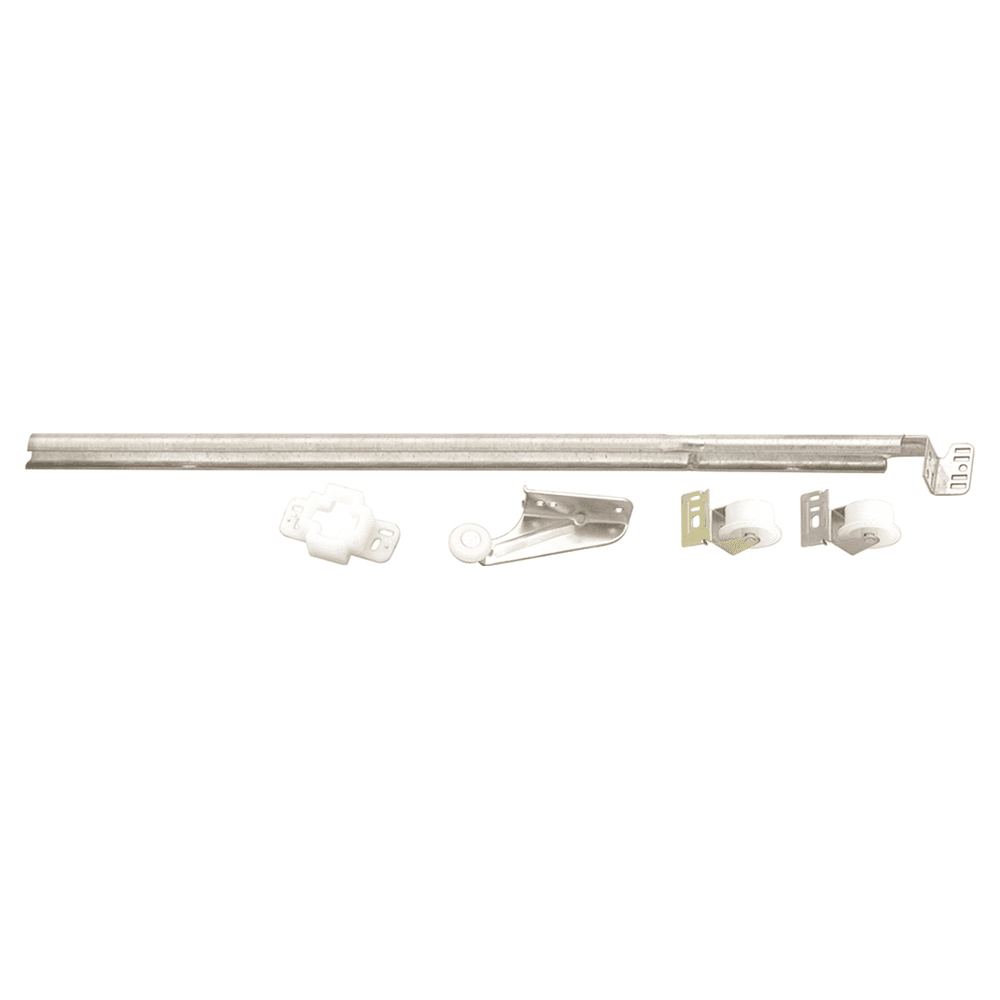 Drawer Slide Mono Rail, 3/4 Extension, Center-Mount, Cadmium , 23-5/16" Main - Image