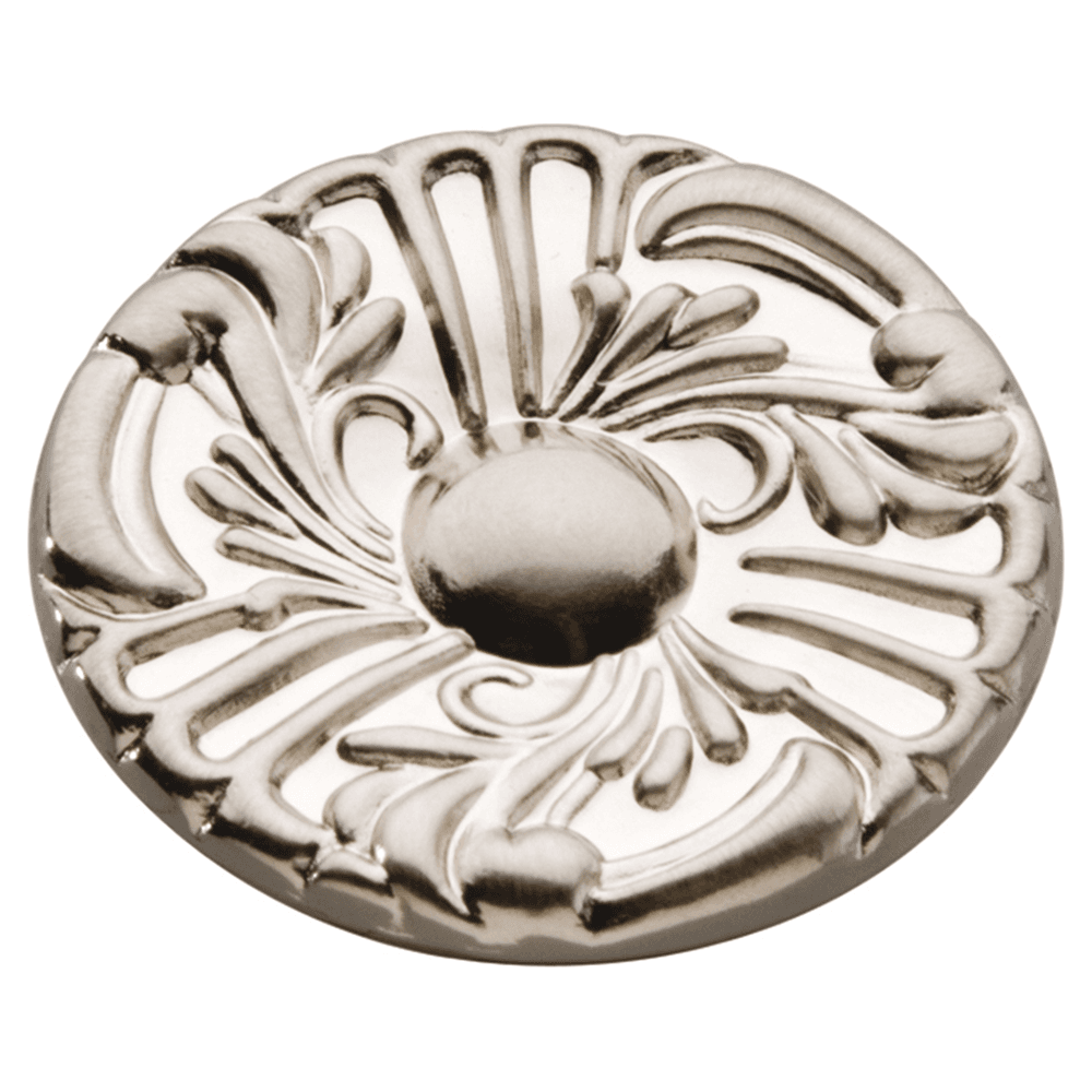 1-1/2" x 1/4" Cavalier Cabinet Knob, Satin Nickel Main - Image