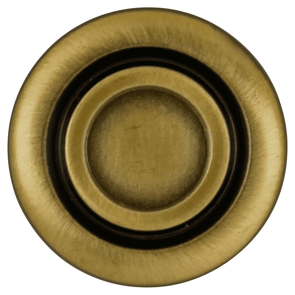 1-1/4" Cavalier Cabinet Knob, Antique Brass Alt 1 - Image