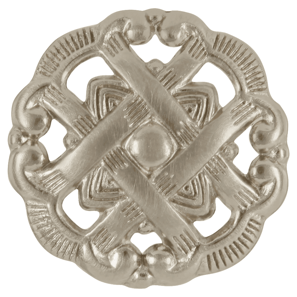 1-1/2" x 5/16" Cavalier Cabinet Knob, Satin Nickel Alt 1 - Image
