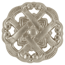 1-1/2" x 5/16" Cavalier Cabinet Knob, Satin Nickel Alt 1 - Image