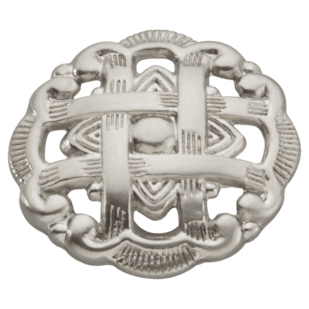 1-1/2" x 5/16" Cavalier Cabinet Knob, Satin Nickel Main - Image