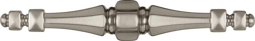 4-1/4" x 5-3/4" x 1" Southwest Bar Pull, Satin Nickel Alt 1 - Image