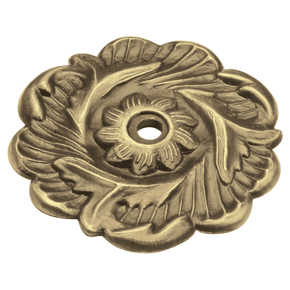 2-3/8" Cavalier Cabinet Backplate, Antique Brass Main - Image