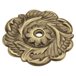 2-3/8" Cavalier Cabinet Backplate, Antique Brass Main - Image
