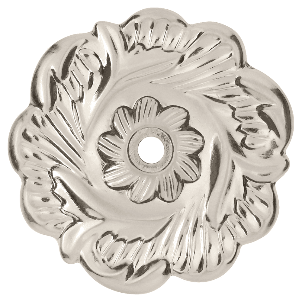 2-3/8" Cavalier Cabinet Backplate, Satin Nickel Alt 1 - Image