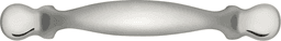 3" x 4" x 1/2" Southwest Arch Pull, Chrome Alt 1 - Image