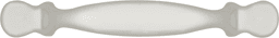 3" x 4" x 1/2" Southwest Arch Pull, Satin Nickel Alt 1 - Image