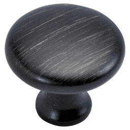 1-1/8" Conquest Cabinet Knob, Vintage Bronze (25/Box) Main - Image