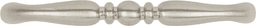 3" x 3-1/4" x 3/8" Southwest Handle Pull, Satin Nickel Alt 1 - Image