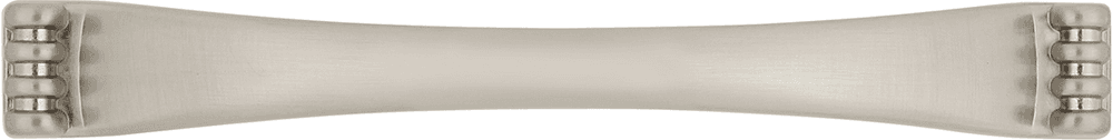 3" x 4-1/2" x 9/16" Southwest Arch Pull, Satin Nickel Alt 1 - Image