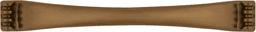 3" x 4-1/2" x 9/16" Southwest Arch Pull, Vintage Bronze Alt 1 - Image