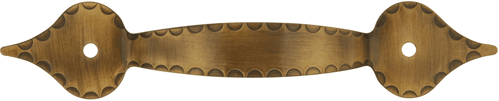 3-1/4" x 5-1/8" x 1-1/8" Southwest Lodge Arch Pull, Antique Brass Alt 1 - Image