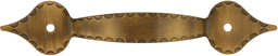 3-1/4" x 5-1/8" x 1-1/8" Southwest Lodge Arch Pull, Antique Brass Alt 1 - Image