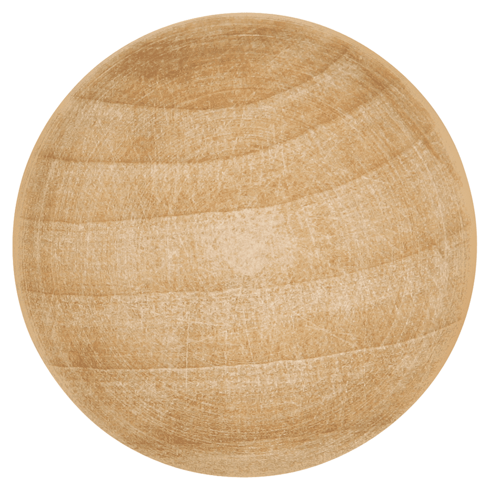 1-1/2" Natural Woodcraft Cabinet Knob, Unfinished Wood Main - Image